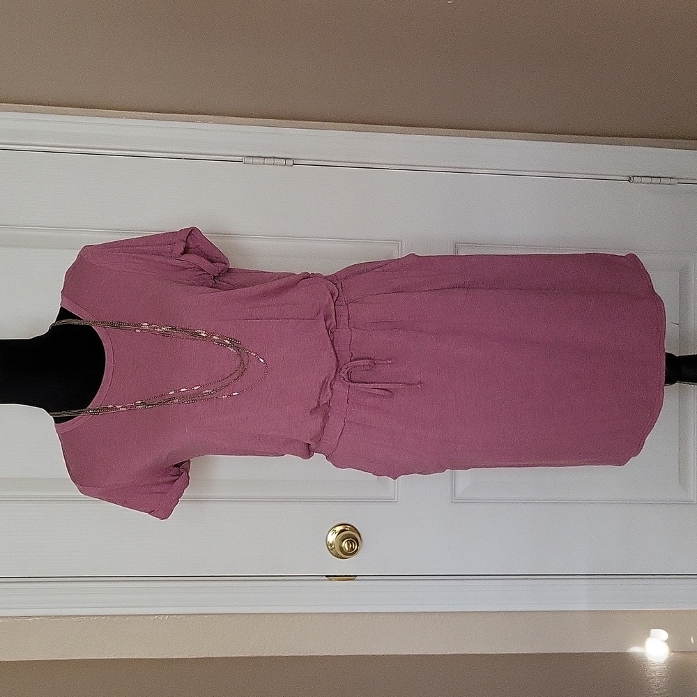 EUC 32 Degrees Cool pink dress
